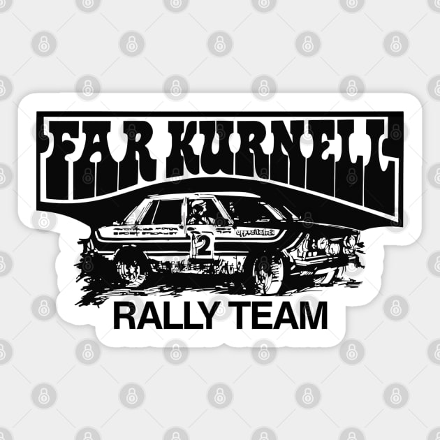 Far Kurnell Rally Team Sticker by Timeless Chaos